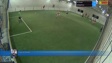 Faute de Damien - FC Confo Vs ENSMATCH - 16/10/17 20:00 - LIGUE 4 - Poitiers Game Parc