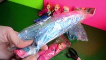 Frozen toys fake dolls review Anna and Elsa funny knock off toys