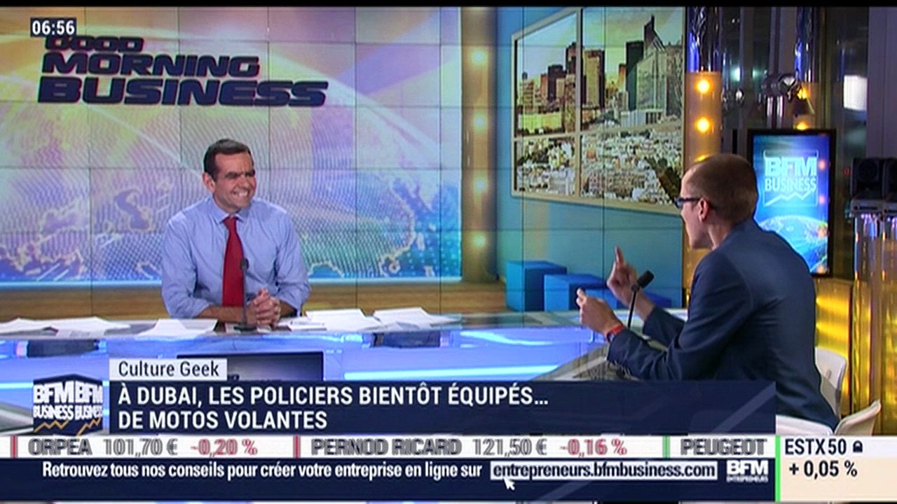 Anthony Morel: Les policiers de Dubaï bientôt équipés de motos volantes - 17/10