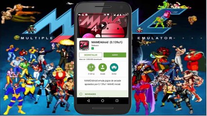 COMO BAIXAR ROMS PARA MAME4DROID 0.139U1