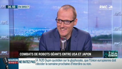 La chronique d'Anthony Morel : Le Japon et les Etats-Unis s'affrontent dans un combat robotique - 17/10