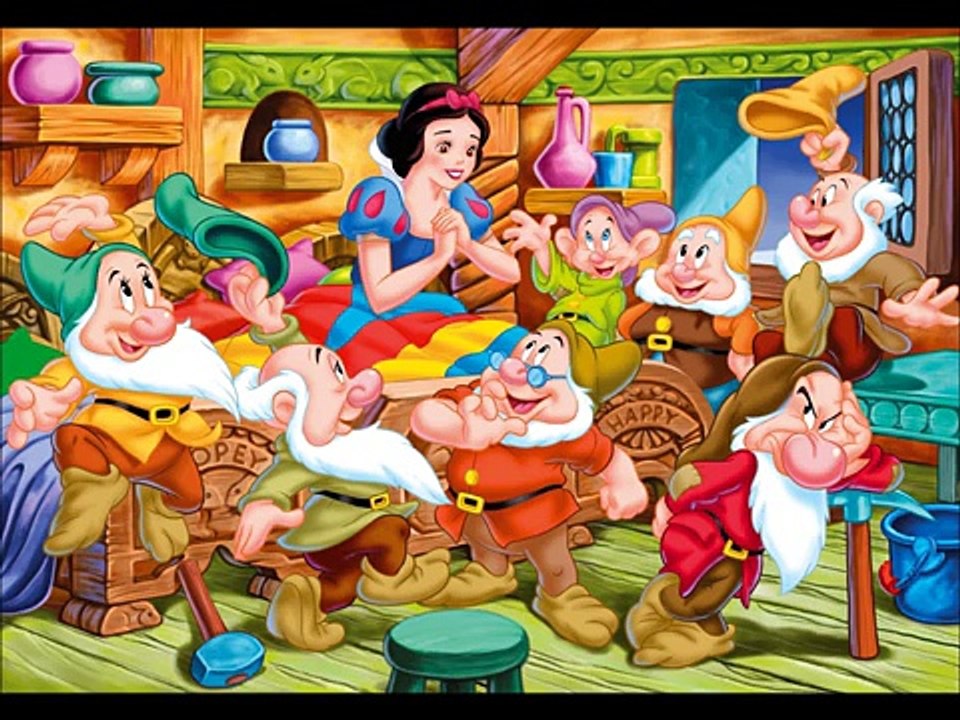 pamuk prenses ve yedi cüceler masalı . Resimli çocuk masalı videosu . hikaye