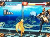 GBA The King Of Fighters EX 2 Combos Striker Sinobu Amou Mad