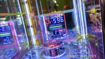 ARCADE JACKPOT with Claw Machines, Arcades, SpongeBob Square Pants Game Kids Hit Jackpot