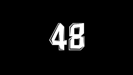 Epic Countdown: Numbers 1-3000 in Stunning HD! 🔢