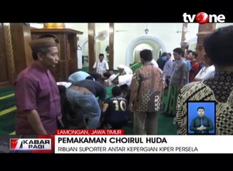 Ribuan Suporter Antar Kepergian Kiper Persela