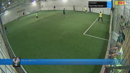 But de Cédric  (5-7) - Crocowash Vs Team Poitoo Adhesif - 16/10/17 21:00 - LIGUE 4