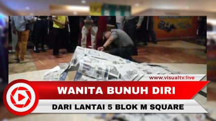 Wanita Asal Filipina Diduga Bunuh Diri Lompat dari Lantai 5 Blok M Square