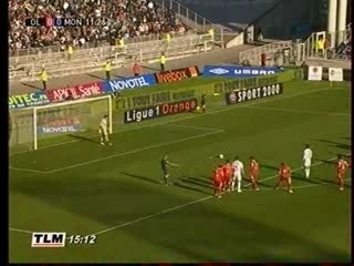 Lyon Monaco , but de Juninho