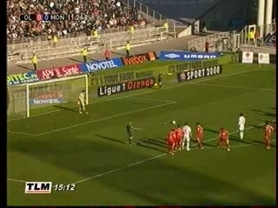Lyon Monaco , but de Juninho