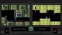 Rockman 2 (Mega Drive vs Playstation) Side by Side Comparison (Mega Man 2 Sega Genesis)