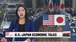 North Korea and trade key topics for U.S.-Japan economic talks