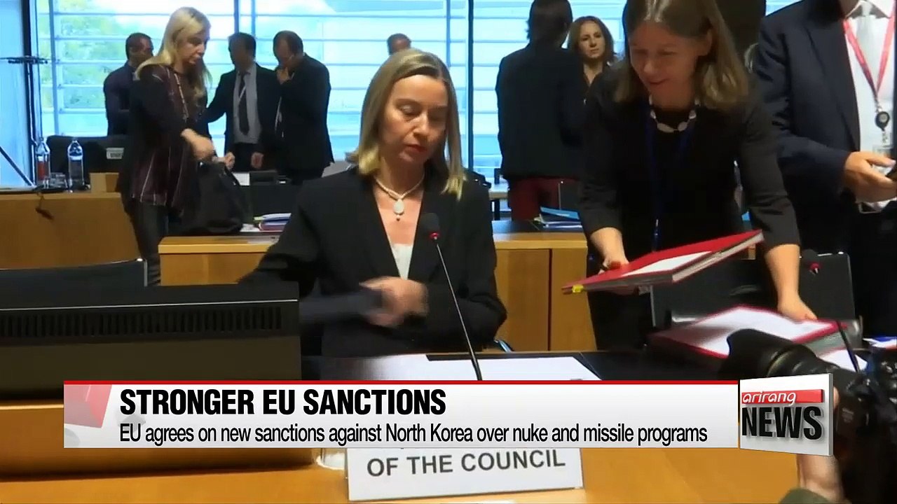 EU agrees on new sanctions against North Korea over nuke and missile programs