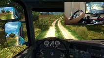 [PL/ENG/RUS] Euro Truck Simulator 2: Offroad (RusMap)   Logitech Driving Force GT (Scania R730)