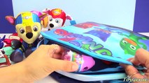 Paw Patrol as PJ Masks Backpack Surprises