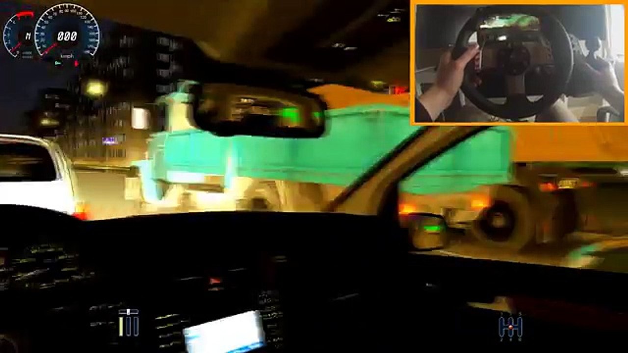 █▓▒░ Mercedes A200 T + G27 & Trackir 5 City Car Driving 1.3.3