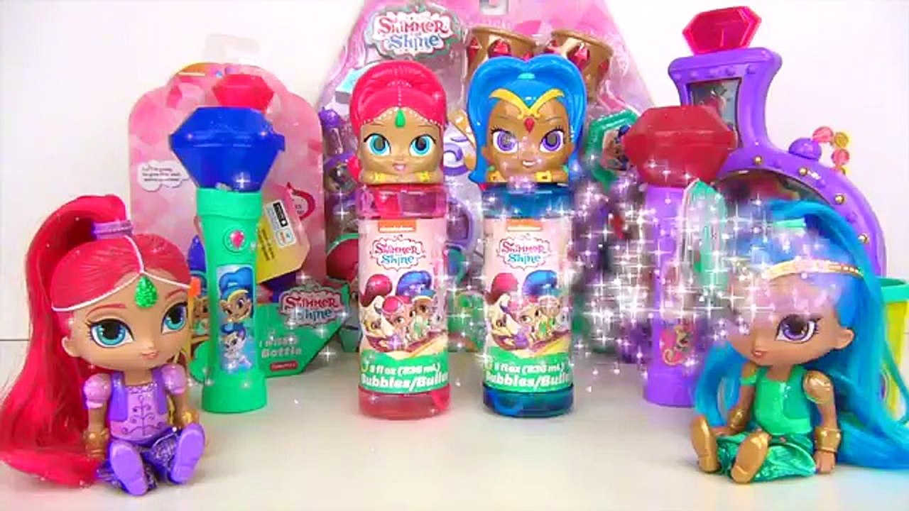 SHIMMER SHINE Set, Make-up Lip Gloss, Purse, Light Sound Microphone Sing Song IRL In Real Life TUYC