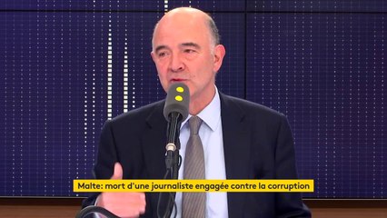 "Comme commissaire, je lutte contre la fraude (fiscale). C'est un combat que nous ne pourrions pas mener sans ces journalistes" Moscovici