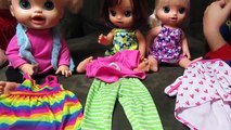 BABY ALIVE Christmas Eve   Real Surprises Doll Sophia   Magical Scoops Doll Skye   Amber   Presents