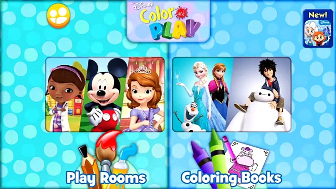 Disney Color and Play (by Disney) - Game App for Kids - iOS - iPhone/iPod Touch/iPad