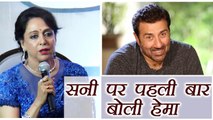 Hema Malini OPENS UP on Sunny Deol and her RELATIONSHIP; Watch Video | FilmiBeat