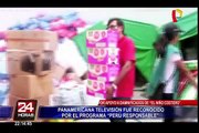 Panamericana TV fue reconocido por apoyo a damnificados de 'El Niño Costero'