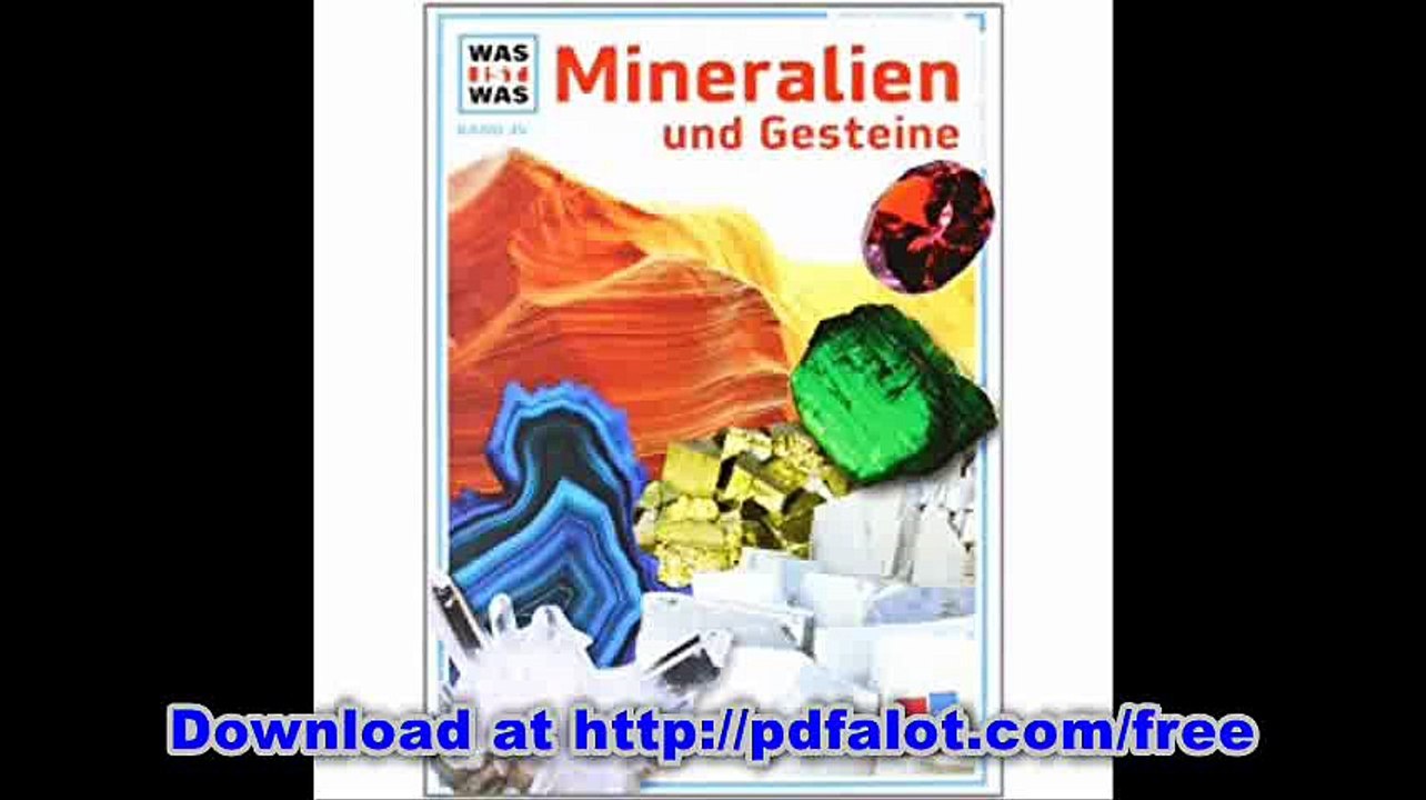 Was ist was, Band 045 Mineralien und Gesteine