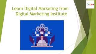Learn Digital Marketing from Digital Marketing Institute