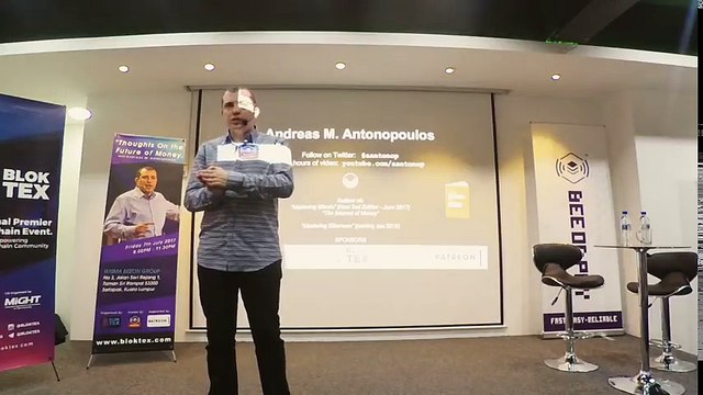 Andreas A. explaining why Bitcoin works and is the most secure system ever