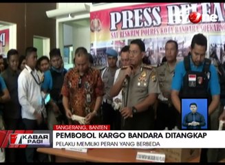 Polisi Tangkap Komplotan Pembobol Kargo Bandara Soetta