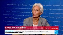 Réunion annuelle FMI/Banque mondiale - Interview de Christine Lagarde, Directrice générale du FMI