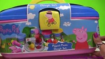 Peppa Pigs Picnic Case - Đồ Chơi Hộp Picnic Peppa Pig Tạo Thức Ăn Cho Peppa Pig Bằng Play-Doh