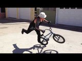 Daredevil Demonstrates Impressive Bicycle Skills