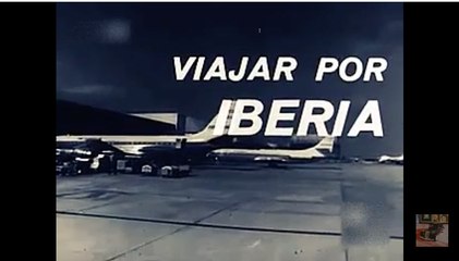 IBERIA COMPAÑIA #AEREA - DOCUMENTO DE LOS AÑOS 60 #retro #vintage