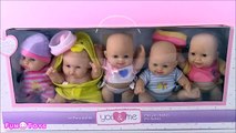 Baby Dolls So Many Babies QUINTUPLETS Set! Feed and Change Babies! Opening Unboxing