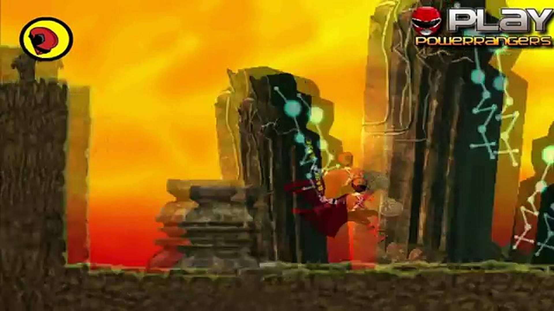 ⁣Power Rangers Super Samurai: Monster Land - Power Rangers Games
