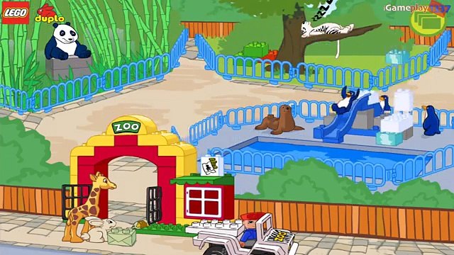 LEGO DUPLO ZOO - Gameplay Review / Walkthrough (iOS, Android)