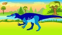 Dinozorlar karikatür - Çocuklar için komik karikatürler