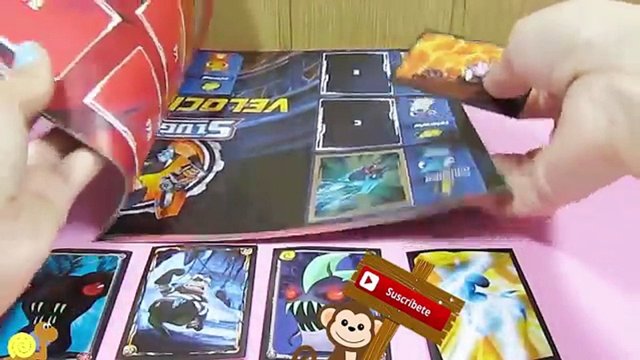 Slugterra 3 sobres de pegatinas | Slugterra Sticker Album | Slug it out | Bajoterra | #3