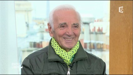Portrait et interview de Charles Aznavour