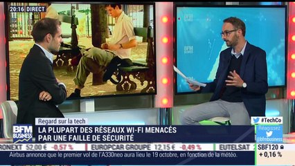 Le Regard sur la Tech: la plupart des réseaux wi-fi menacés par une faille de sécurité - 16/09