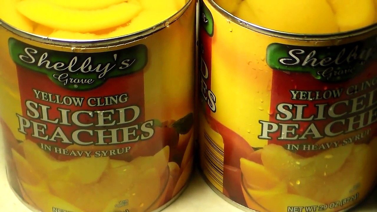 Easy & Fast PEACH COBBLER Recipe (Made With Canned Peaches)