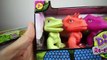 Shredding Toy Dinosaurs #2! Whats Inside Colorful Dinosaurs?