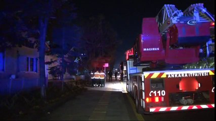 ''Alo Ambulans” Binasında Yangın