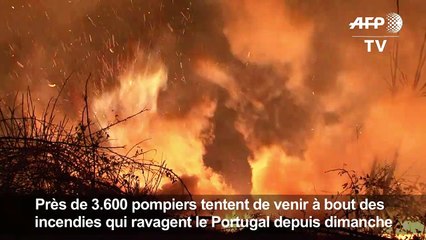 Portugal: De violents incendies continuent de ravager le pays