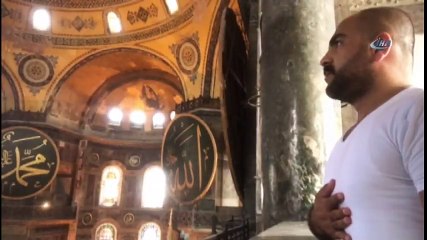 Tek İsteği Ayasofya'da Namaz Kılmak