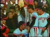 プロ野球ニュース1978日本シリーズ　ヤクルト対阪急　1時間19分の抗議