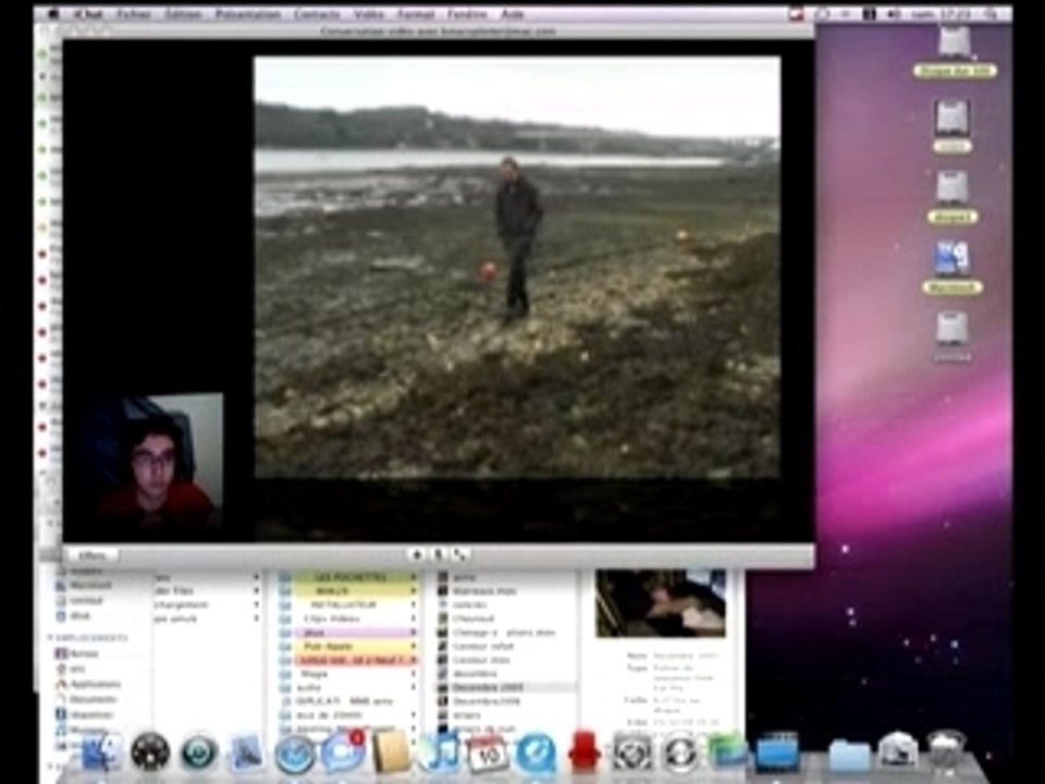 test de iChat sur Mac Os 10.5