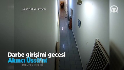 Darbe girişimi gecesi Akıncı Üssü'nden görüntüler