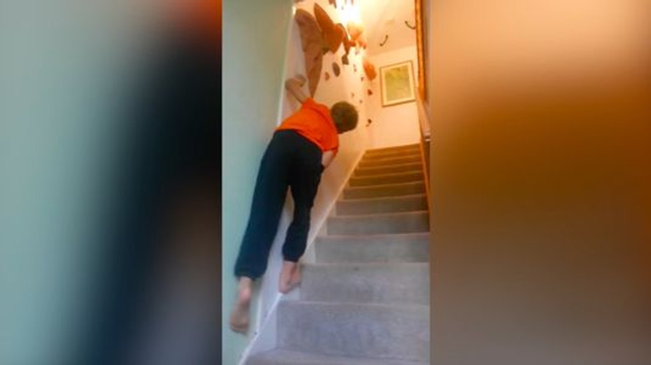 Quand tu transformes ta maison en parcours de jeu !